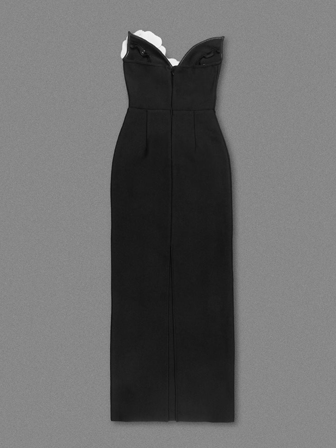 Temperament Halter Flower Dress