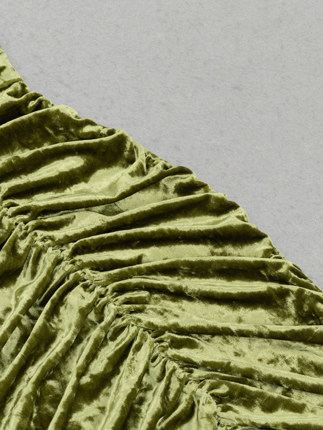 Fashion Tube Top Pleated Split Dress