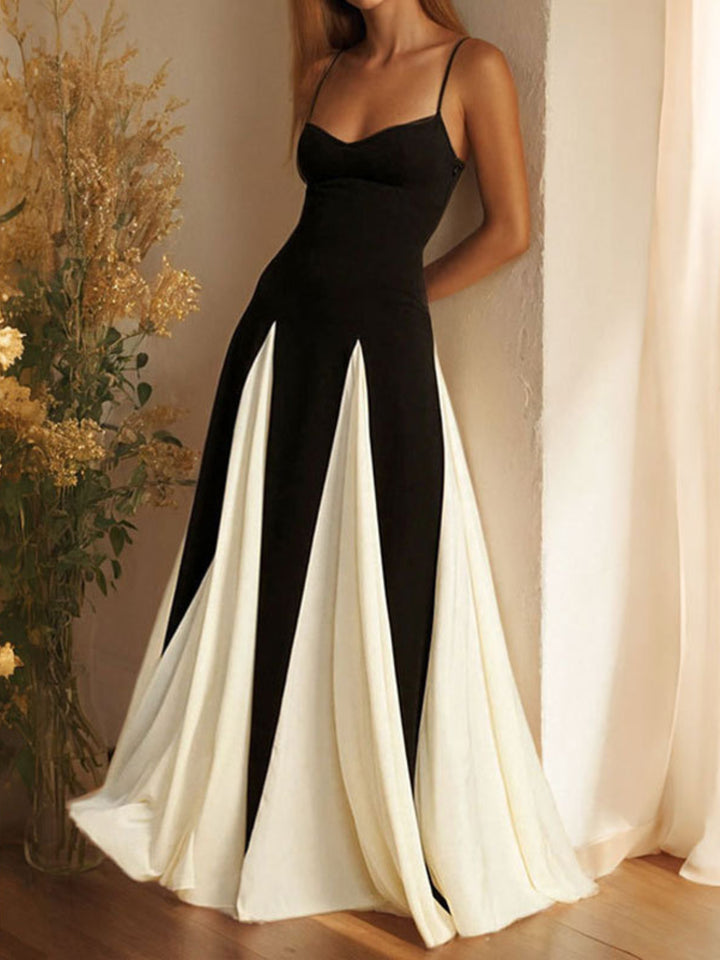 Swing Colorblock Sling Dress