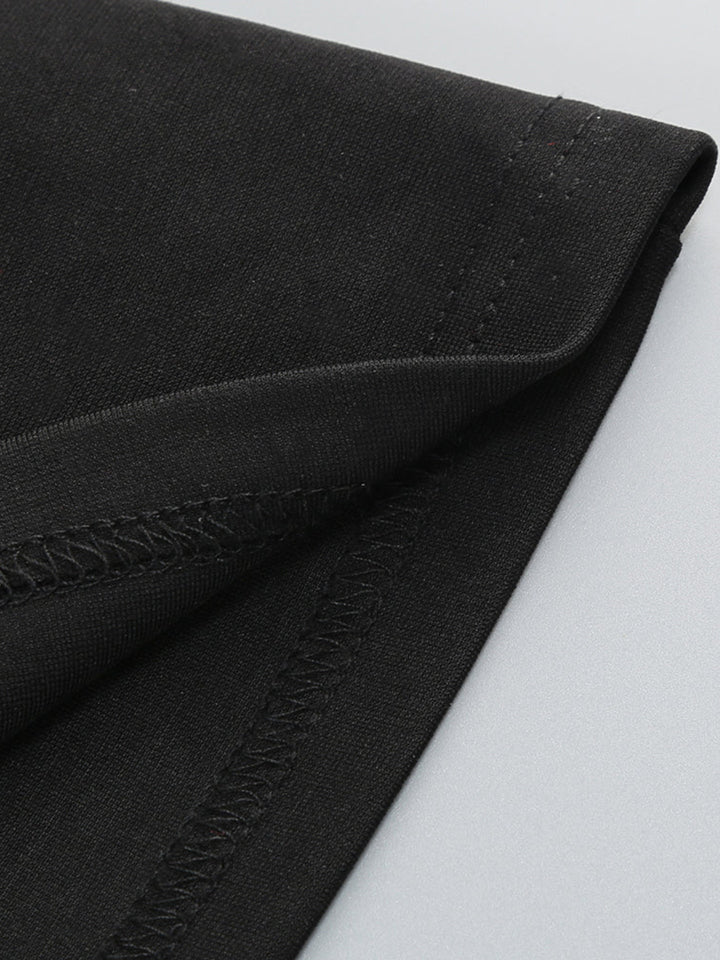 Elegant Pearl Hollow Mini Dress