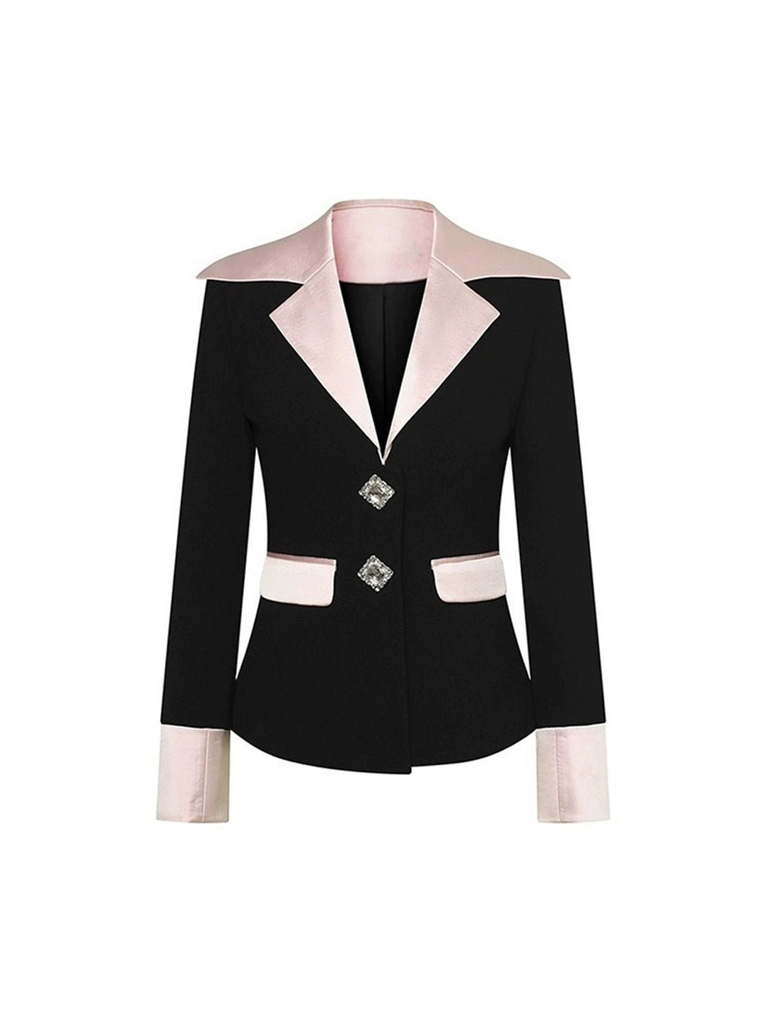 Diamond Bow Suit Two-piece Set