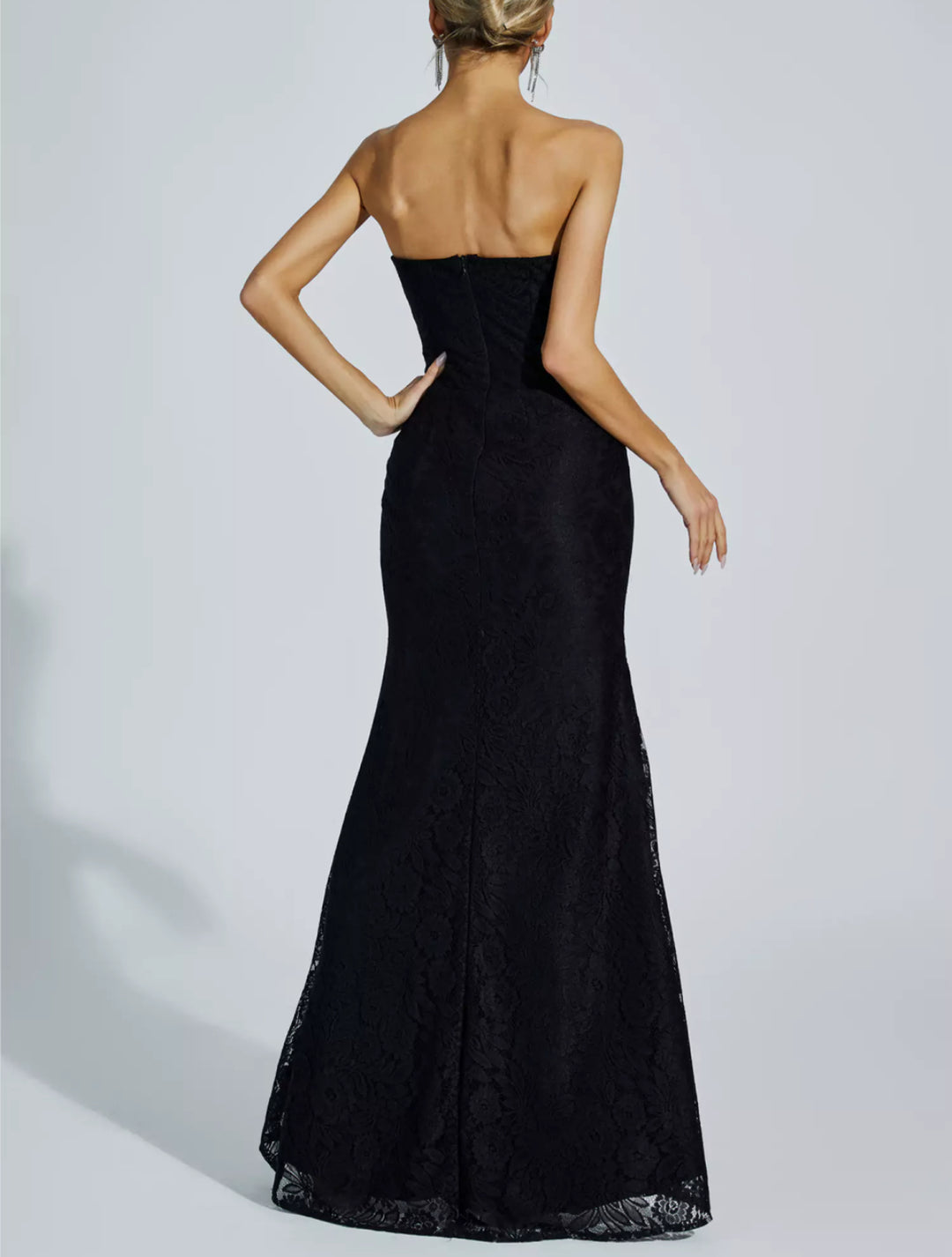 Temperament Diamond Tube Top Dress