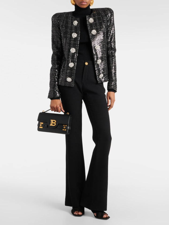 Temperament Sequined Diamond Jacket