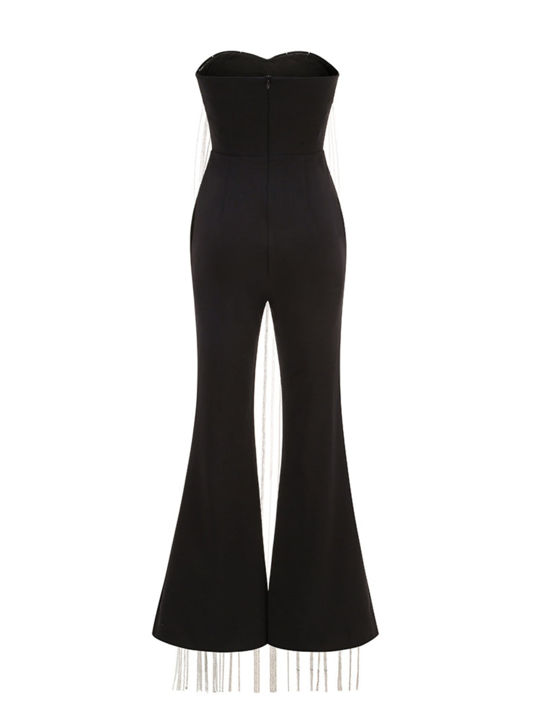 Elegant Chain Fringed Jumpsuit