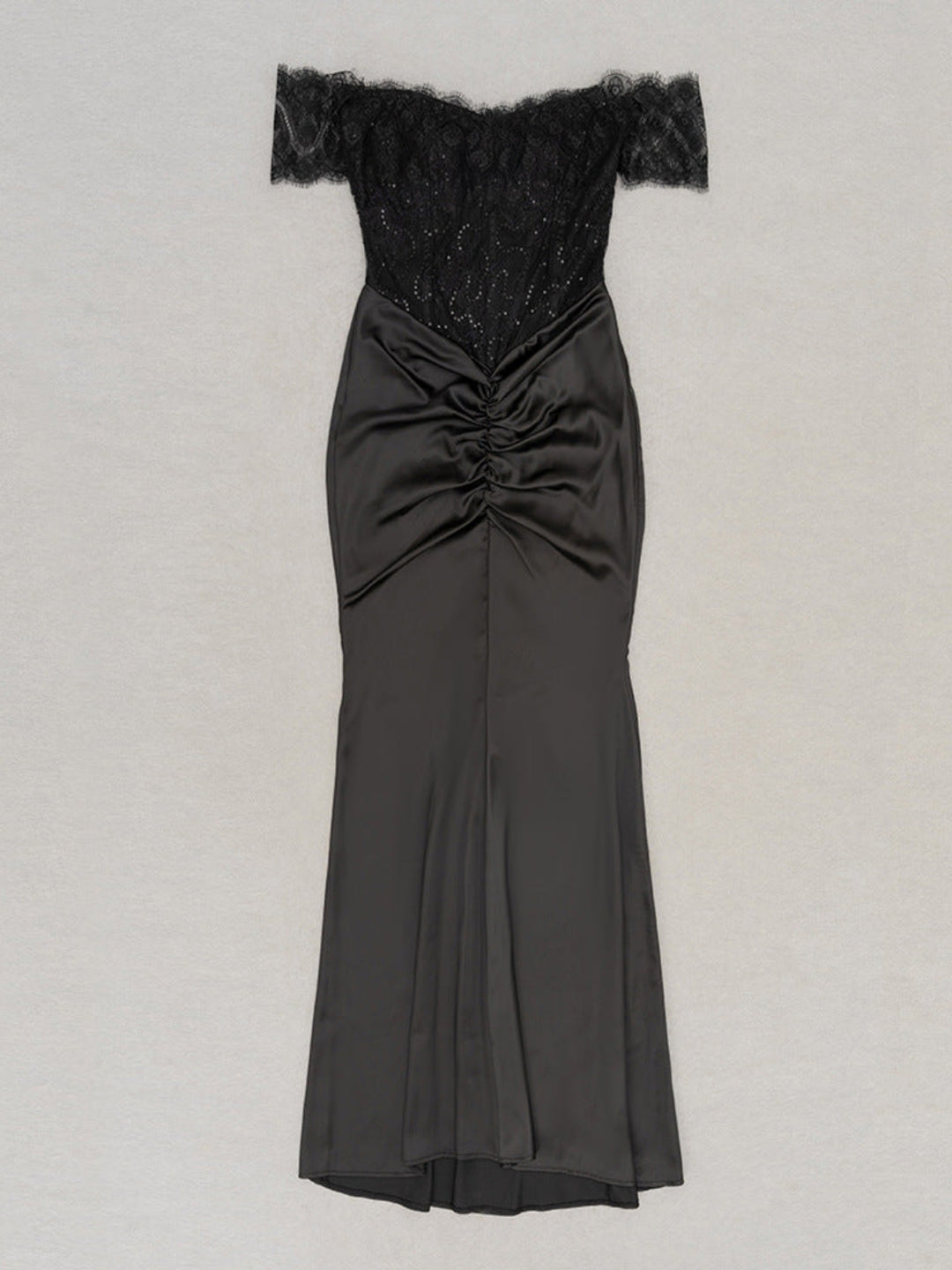 Romantic Lace Shoulder Dress