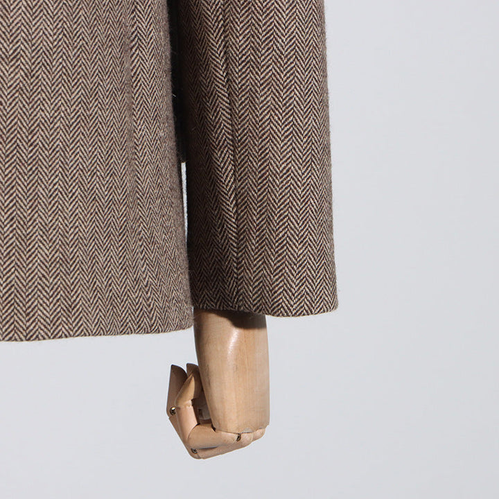 3D Flower Splicing Blazer