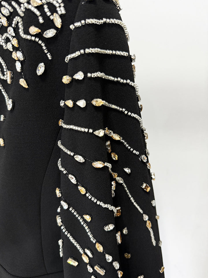 Fashion Lotus Leaf Sleeve Bead Two-piece Set