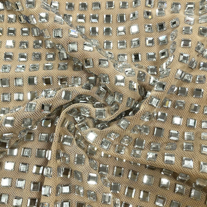 Fashion Hot Diamond Neck Maxi Dress