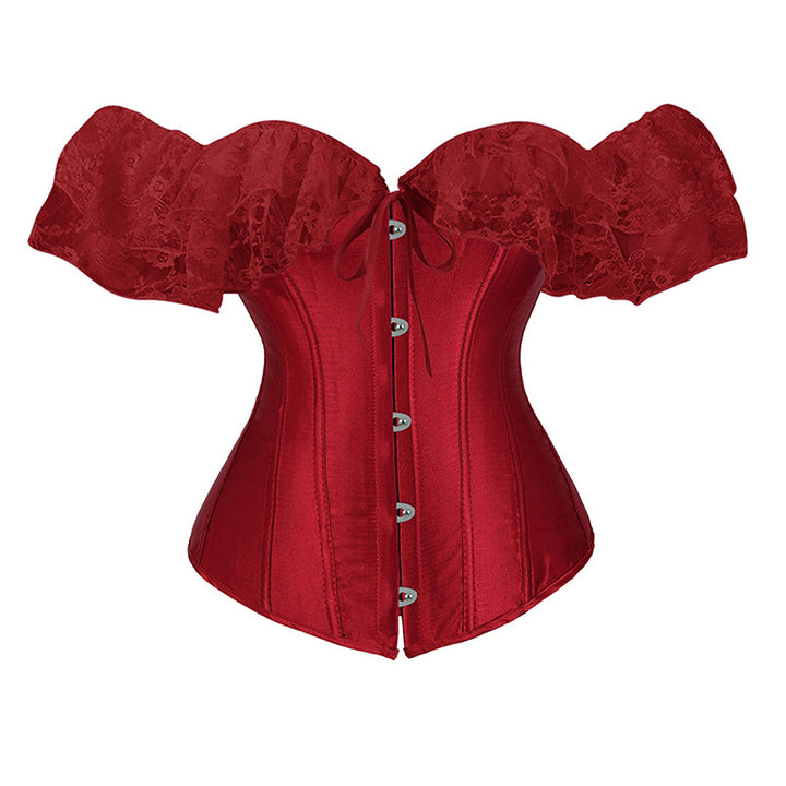 Lace Sleeve Corset