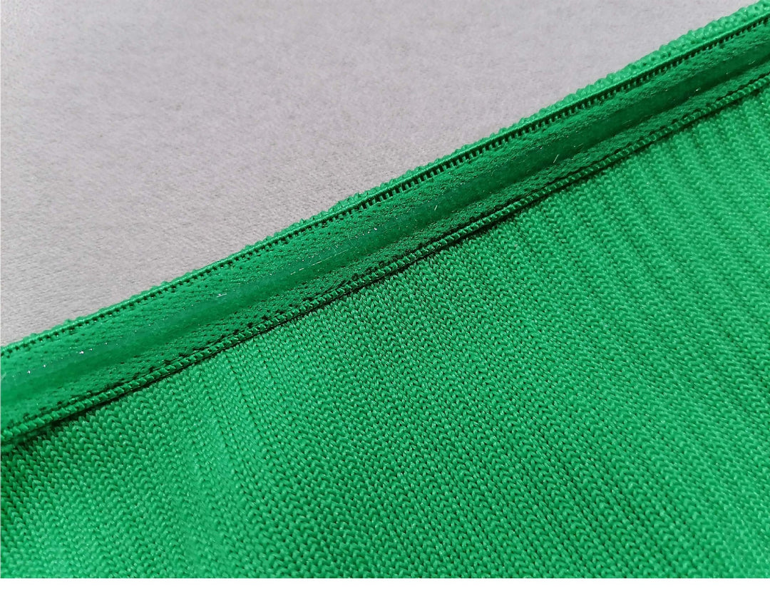 Green Hollow Midi Dress