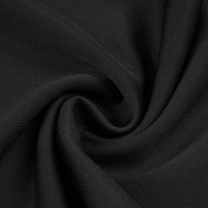 Simple Stitched Sequined Feather Jumpsuit