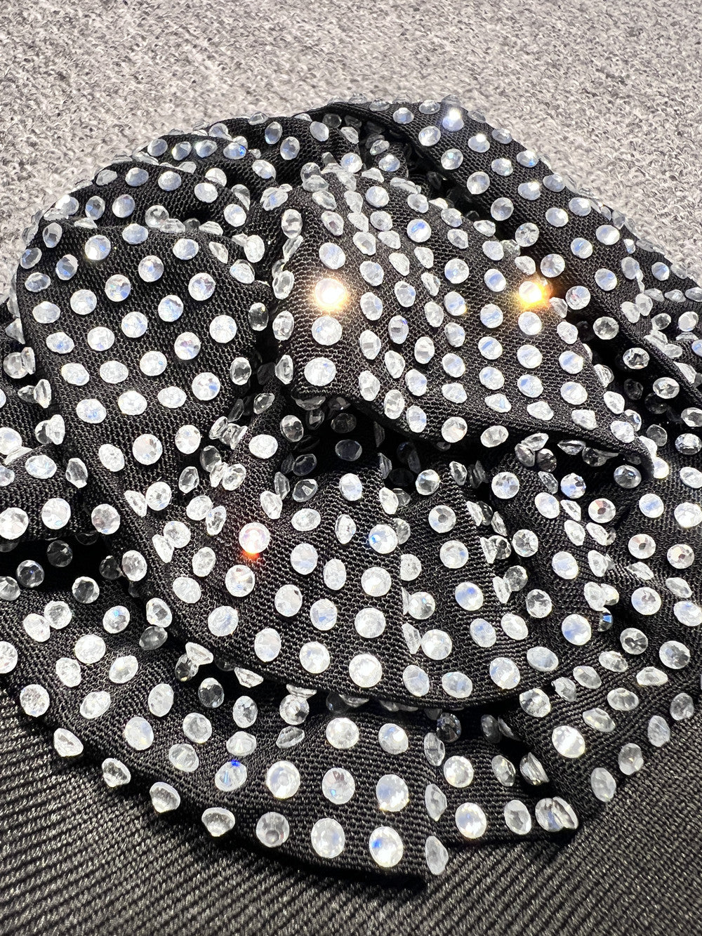 Hot Diamond Flower Halter Maxi Dress