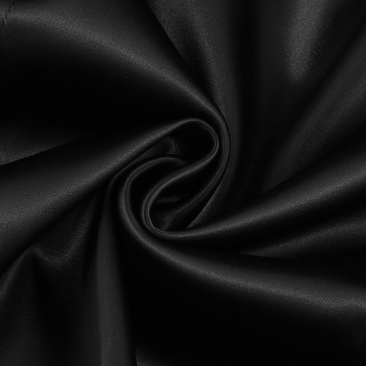 Vintage Suspender Leaf Splicing Maxi Dress