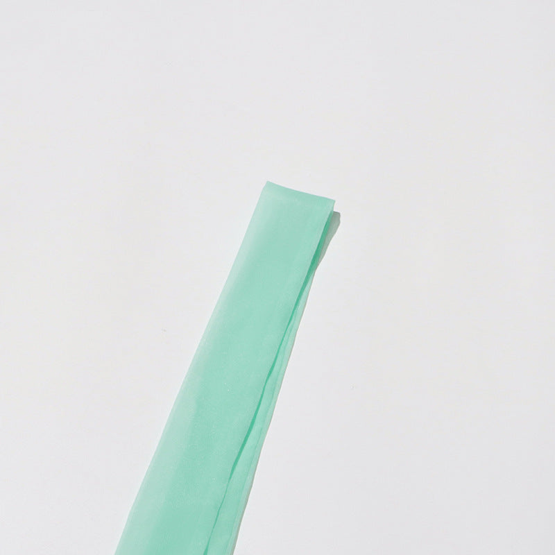 EMMA Lantern Sleeve Water-soluble Embroidery Strap Waist Long Skirt