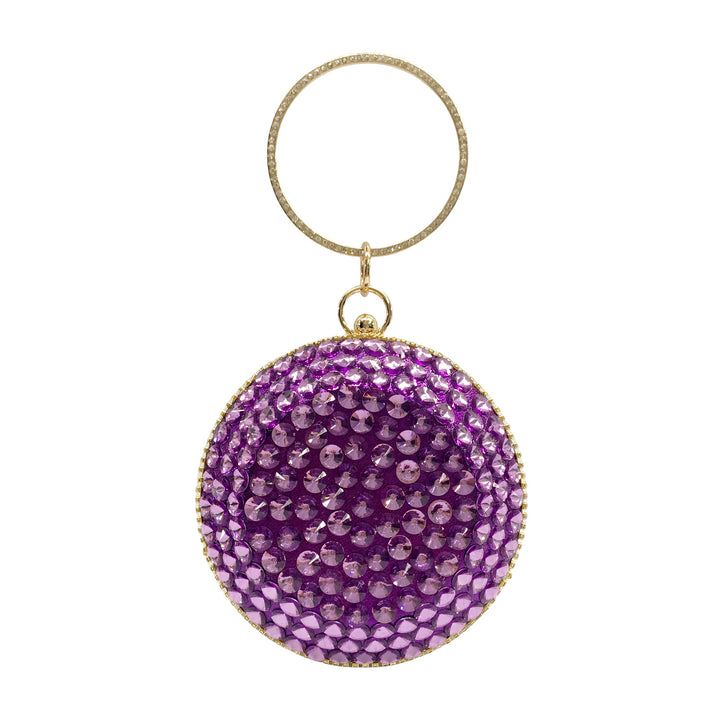 Vintage Fringed Rhinestone Tote Bag