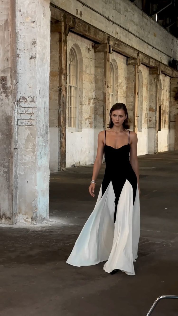 Swing Colorblock Sling Dress