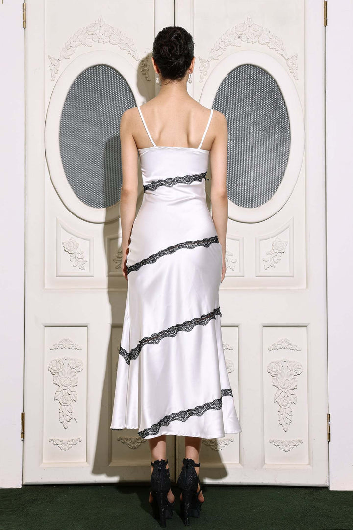 Scarlett Skew Lace Maxi Dress