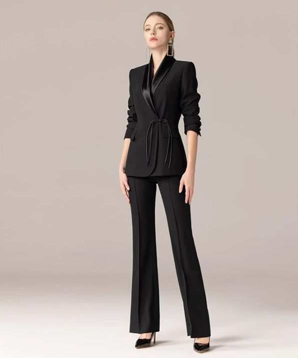 Simple Solid Color Two-piece Set